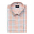 Light Pink Color Tartan Checks Cotton Causal Shirt For Men - Punekar Cotton