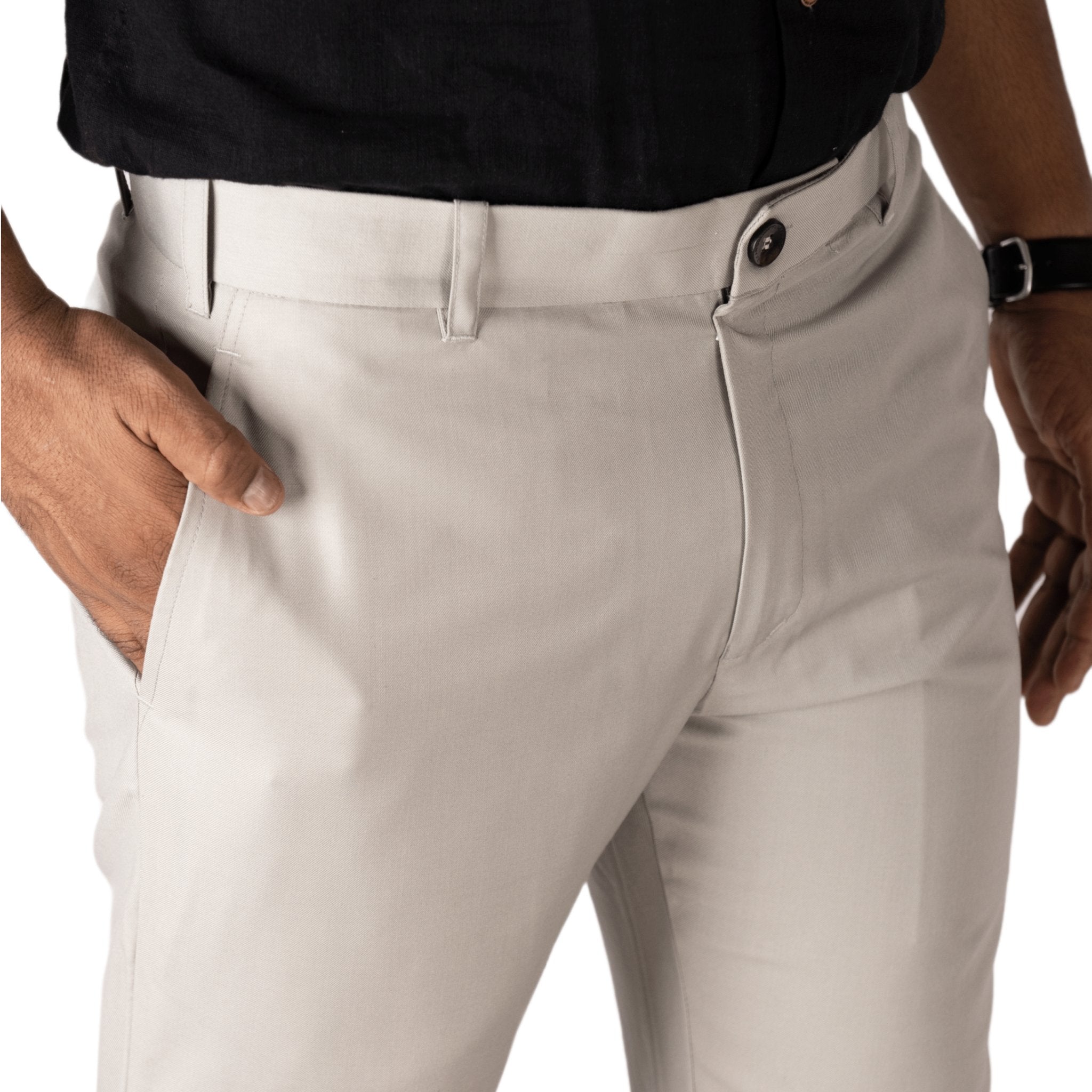 Buy Men's Pastal Green Trouser with Light Grey Color Online In India At  Discounted Prices